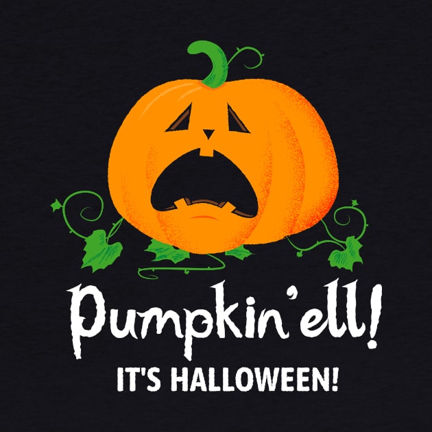 Funny Pumpkin 2018 - Pumpkin'ell! It's Halloween!! by propellerhead